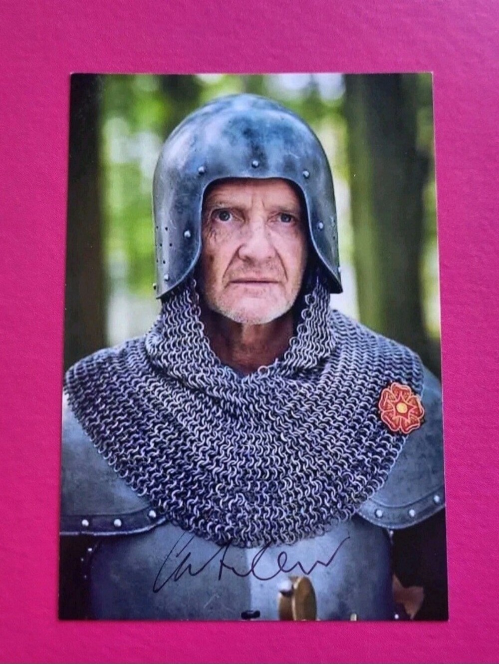 Anton Lesser The Hollow Crown Game Of Thrones Actor Hand Signed 4x6 Autograph
